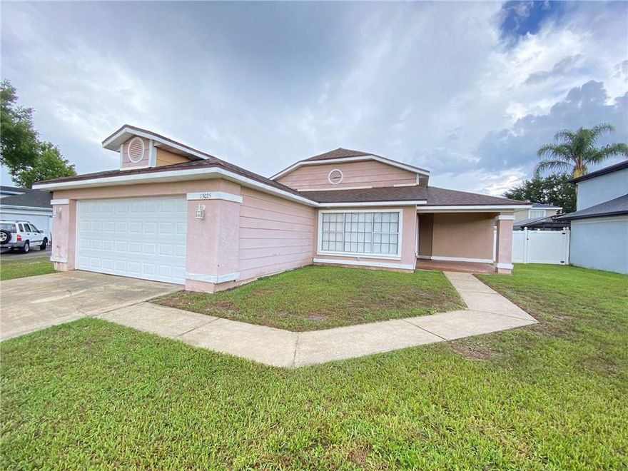 LOCATION LOCATION! Your opportunity to own in Meadow Woods Village were there is NO HOA is here. This 3-bedroom 2-bath home offers split floor plan, master bedroom has walk in closet, updated granite top double sink vanity, large walk-in shower. Second bathroom has been fully updated with new granite top vanity and walk-in shower. Kitchen has new granite countertops with ss appliances and new lighting. Beautiful new front door and French doors in rear that open to a lge private vinyl fenced backyard with paved area. Large driveway with ample parking and attached 2 car garage with automatic opener. New roof 2019, HVAC and hot water tank approx 5 yr old. Conveniently located to everything Orlando has to offer, minutes to Hwy 417, Turnpike, OIA, Theme Parks & plenty of shops and restaurants.