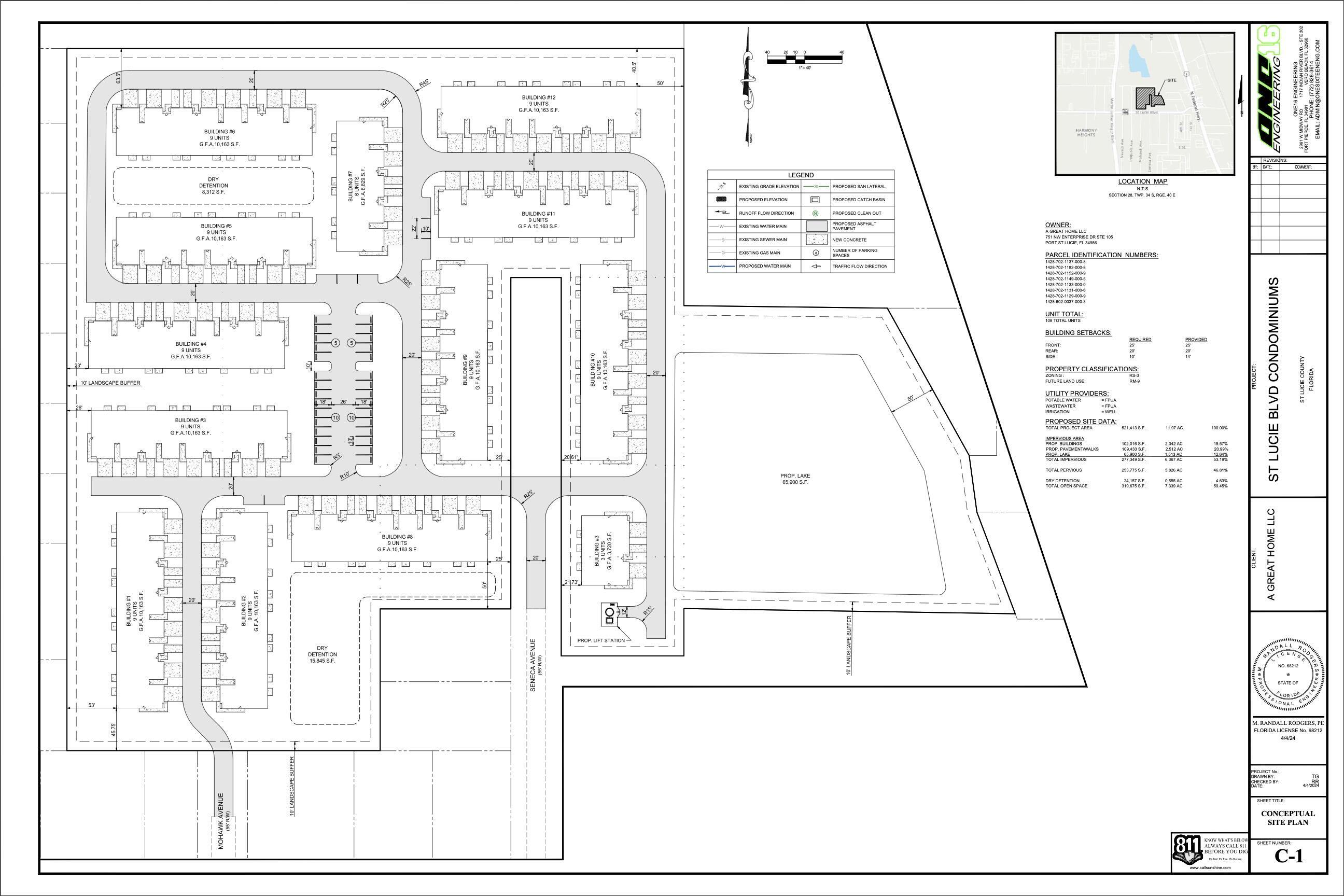 San Lucie Plaza - Land
