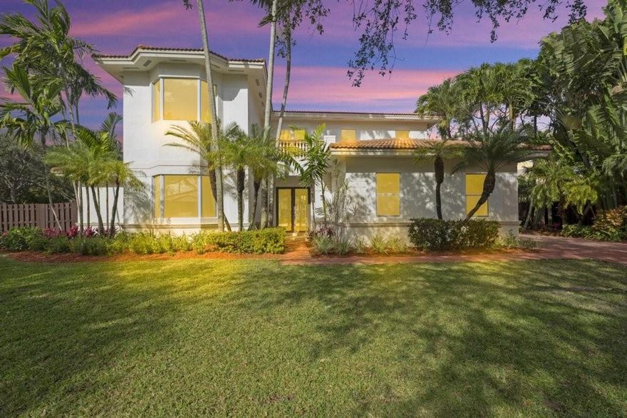 Fabulous 4 BR 3 Bath Home with a heated pool and spa. Balcony overlooking backyard and pool. Prestigious and private gated community. Other features include over 3200 square feet, upgraded marble throughout living areas, Stainless steel appliances and upgraded stone counter tops in the kitchen, state of the art security cameras, owner alarm, fenced backyard and Jacuzzi tub in master bedroom. Located on spacious Corner lot. A Must see!!