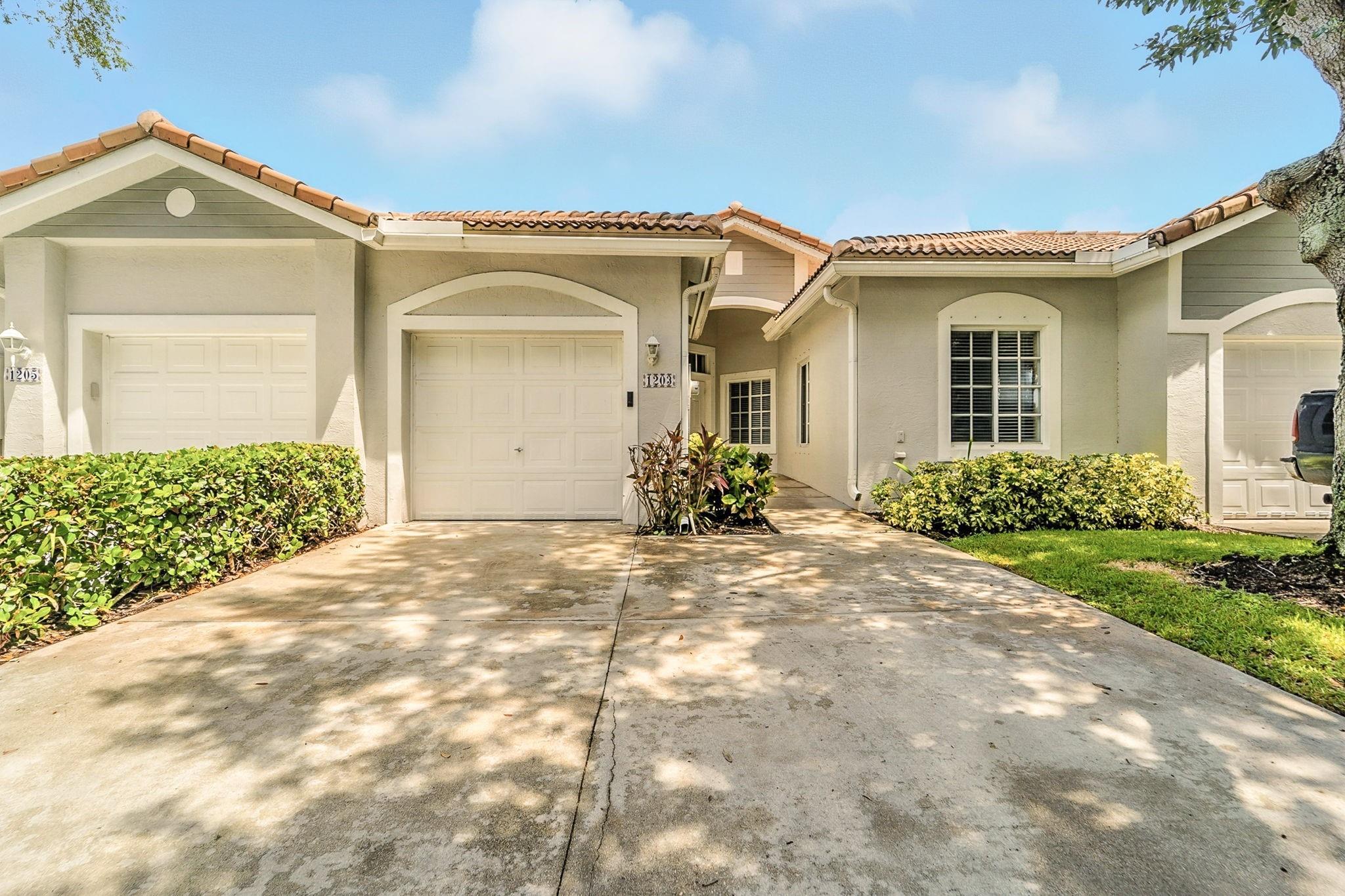 Charming 1-story villa featuring 3 bedrooms, 2 bathrooms, and a 1-car garage with additional driveway parking. Step into a welcoming foyer that opens to a thoughtfully designed layout. The spacious primary bedroom includes its own full bathroom for added comfort and convenience. Enjoy the enclosed porch, perfect for relaxing or entertaining, with a wood privacy fence running the full length of each side of the patio for added seclusion. Located in The Waterways at Quiet Waters, a gated homeowners association, this community offers 24-hour guarded security, two pools, tennis and basketball courts, fitness facilities, playgrounds, lakes, a clubhouse, and more. Don’t miss this comfortable retreat—schedule a showing today!
