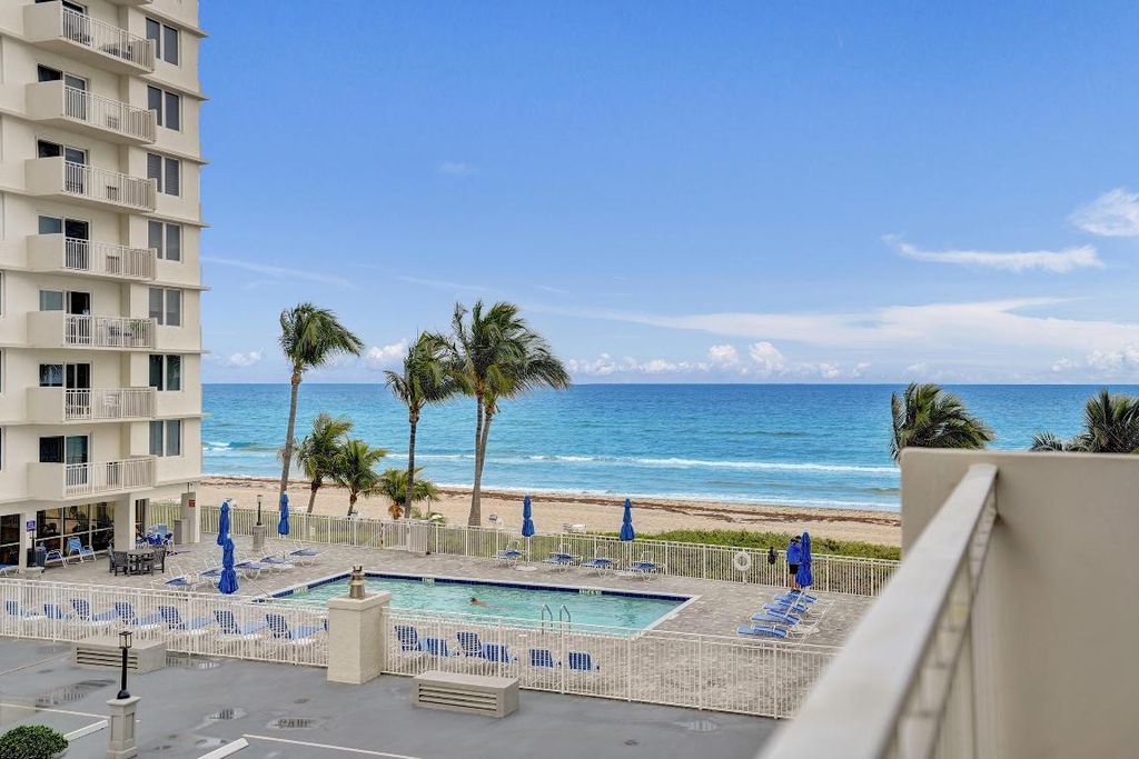 Photo of 3301 S Ocean Boulevard #206, Highland Beach, FL 33487 (MLS # R11157245)