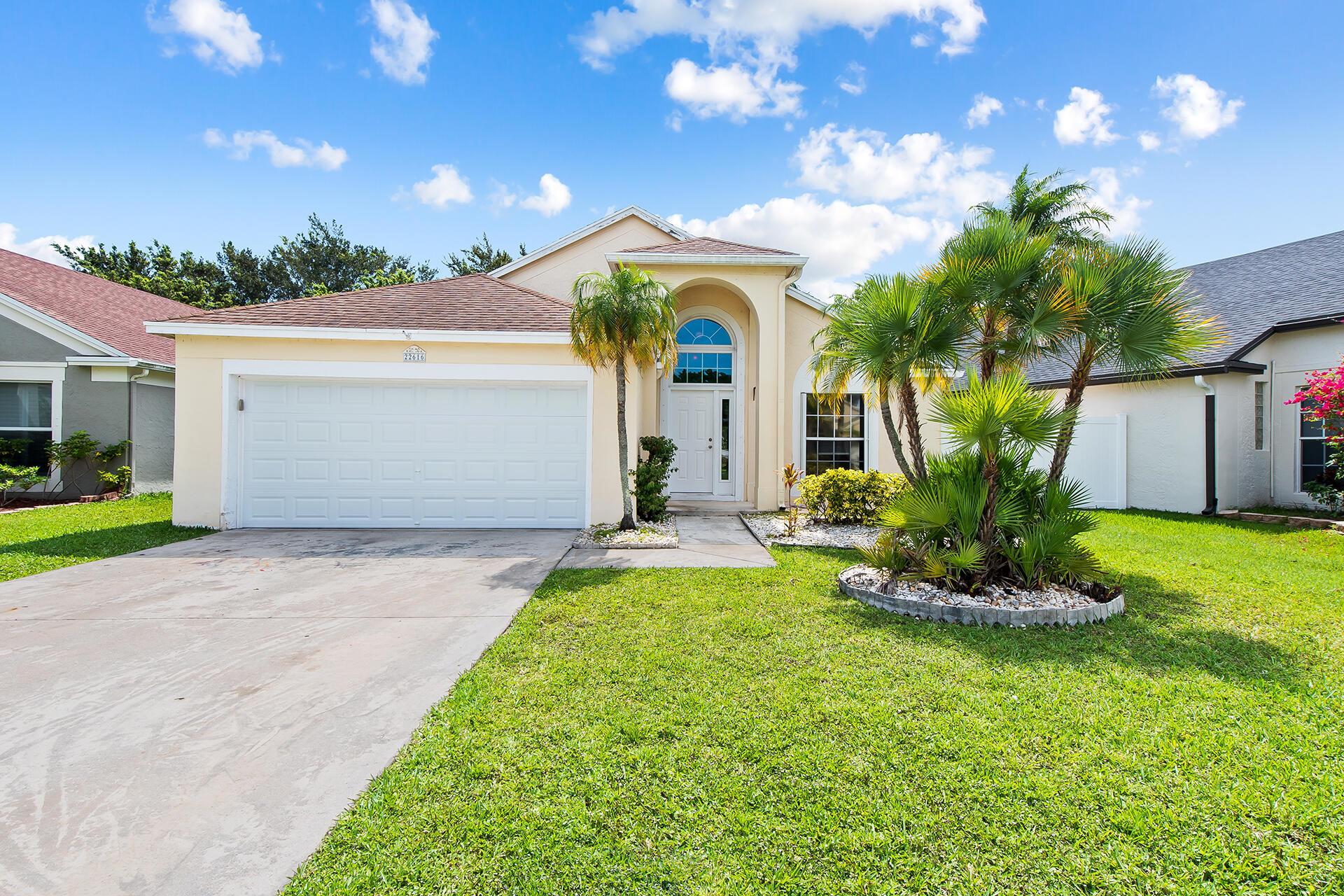 Well maintained home in desirable Boca Winds. Renovated kitchen and floors. Walking/biking distance to Waters Edge Elementary, Loggers Run Middle and West Boca High. Move-in just in time for the new school year!