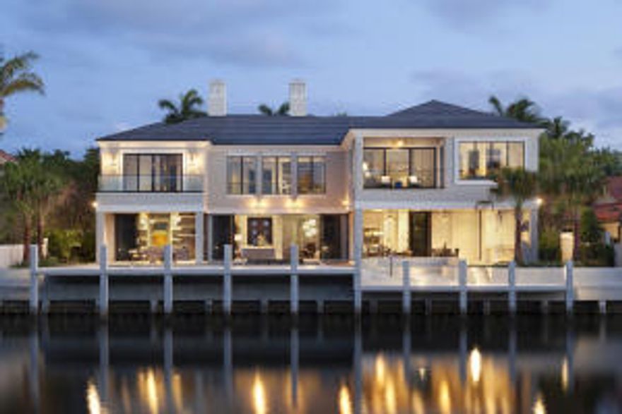 Gazing over the water to The Sanctuary's nature preserve, this brand-new designer-furnished showplace mixes clean-lined Georgian-inspired architecture with chic modern interiors.The information herein is believed to be accurate but is not guaranteed & may be subject to errors/omissions & be changed w/o notice. All measurements are approx. Buyer pays title insurance, Fl doc stamps-all other closing costs. Taxes on land only.