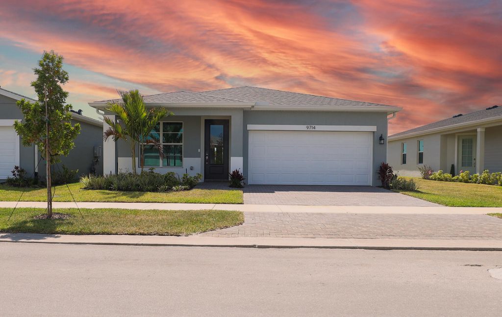 Photo of 9714 SW Indra Way, Port Saint Lucie, FL 34987 (MLS # B26022819)