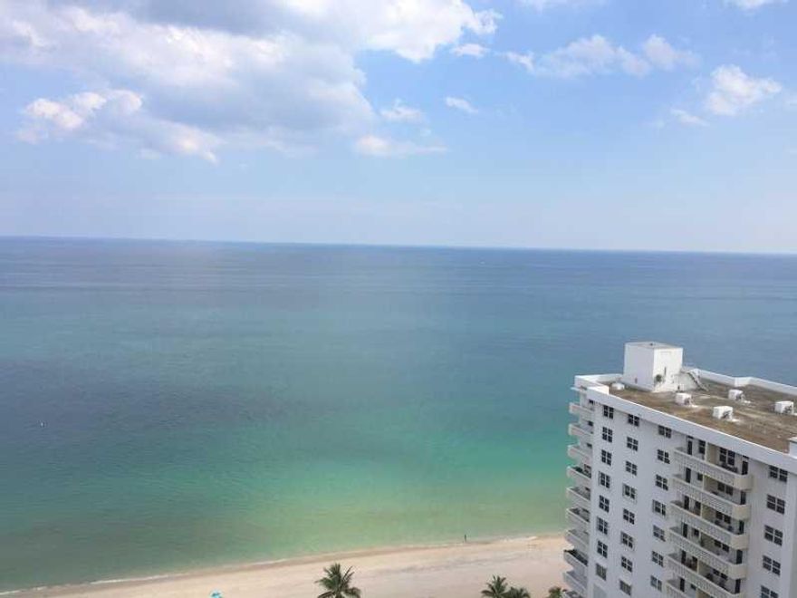 AMAZING OCEANFRONT AND INTRACOASTAL VIEWS FROM THIS 23RD FLOOR UNIT....EAST FACING BALCONY OFFERS PANORAMIC SWEEPING VISTAS OF THE OCEAN AND SAND BELOW...THIS FLOW-THRU UNIT ALSO OFFERS SPECTACULAR INTRACOASTAL AND CITY VIEWS FROM BOTH BEDROOMS...ORIGINAL  OWNER, AND THE APARTMENT IS IN ORIGINAL CONDITION..SEMI-PRIVATE ELEVATOR TO YOUR DOOR...PLAZA SOUTH OFFERS WONDERFUL AMENITIES, GARAGE PARKING, HEATED POOL, CLUBHOUSE, AND FITNESS ROOM...LUSH LANDSCAPED ENTRANCE, AND BEAUTIFUL LOBBY TO GREET YOU...
