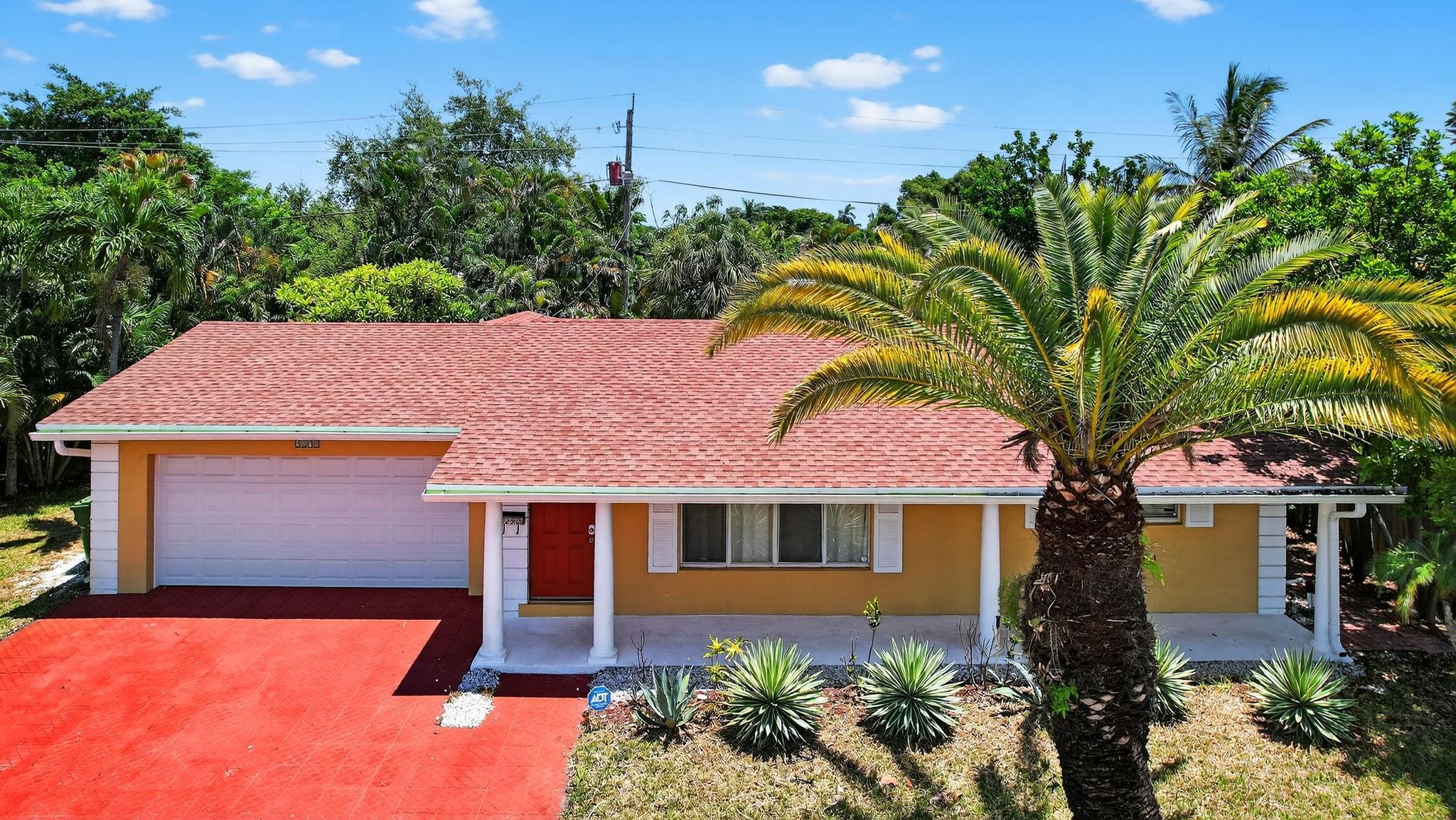 Fully updated and turnkey 3BR/2BA ranch in Fort Lauderdale’s sought-after Coral Ridge neighborhood—This one is ideal for end users OR investors/short-term rental buyers. Features include recently updated kitchen and bathrooms and the house is completely tiled inside. 2023 flat roof, 2013 tile roof, all impact-rated windows, doors, and garage door, new A/C system including ductwork (2023), and recently refurbished & heated pool. Rain gutters. Home sits on a fully fenced yard with expansive private patio & also features an auto sprinkler system. 2 Car garage plus driveway offers parking for 4. Proven income-producing vacation rental just minutes from the beach, dining, and shopping.