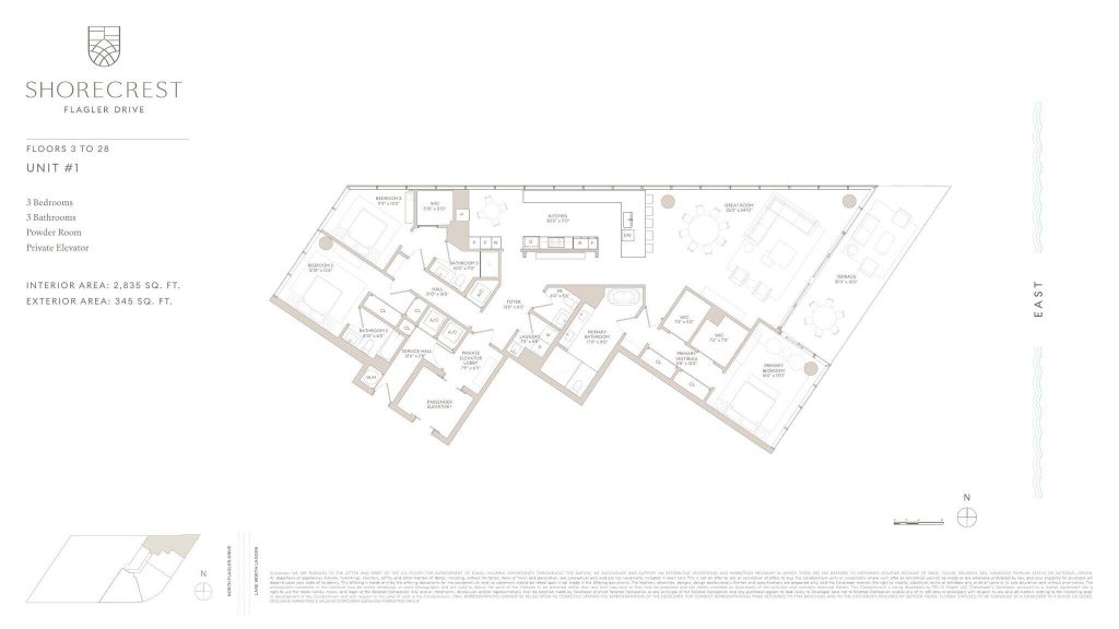 Photo of 1865 N FLAGLER Drive #1401, West Palm Beach, FL 33407 (MLS # B26082832)