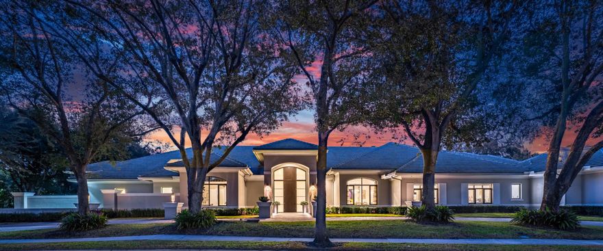 A rare opportunity for comfort and luxury awaits in the prestigious community of Les Jardins along the Saint Andrews corridor in the heart of Boca Raton.  This completely renovated one-story, 5-bedroom, 7.5 bath, 6,669+/- square foot private estate graces an over one-acre double lot.  Abundant natural light, lush gardens, soaring ceilings, high-design quality finishes, and style wow throughout.  Spacious gourmet dream kitchen, oversized bedrooms, family, living, work, and play areas, stunning bathrooms, custom cabinetry, and abundant storage.  Huge screened patio, state-of-the-art BBQ area, heated salt-water pool, waterfall, and 3-car garage. Near Boca's top schools, amidst acres of private parks, clubhouse, a gym, manned gate, this unique home has is all.  Schedule your private tour today