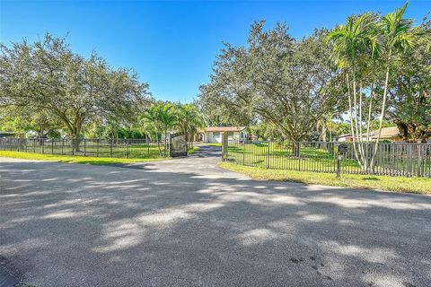 A home in Southwest Ranches