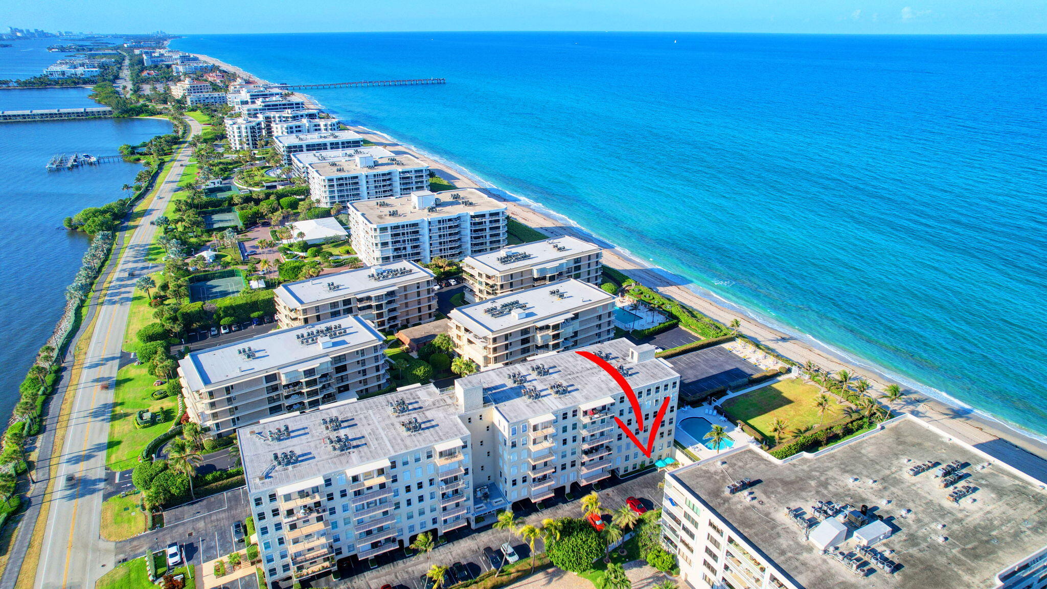Winter in Palm Beach! This casual-coastal oceanfront condo offers the epitome of beach living with a unique private patio entrance that sets it apart from the rest. Step into a world of casual elegance, where beachy decor creates a relaxed atmosphere complemented by the warmth of wood look flooring throughout. Available as seasonal rental with 120 day minimum stay. No ocean views from this ground-level condo. Relax on your private patio and enjoy ocean breezes and vibrant sunset skies over the Intracoastal. Conveniently located to shopping and dining. Washer and Dryer in unit. No pets.