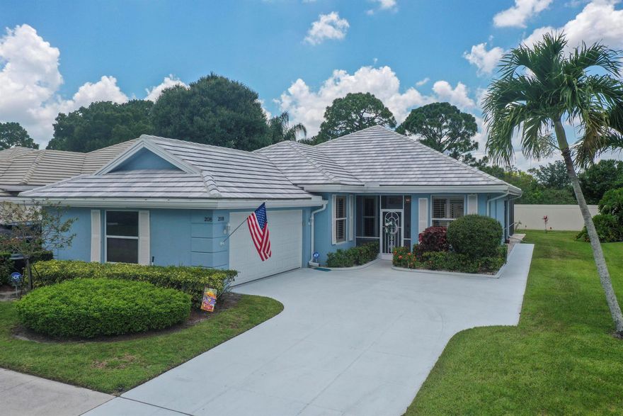 BETTER THAN NEW!!! Breathtaking beauty surrounds you from the minute you walk in. This is not just cosmetic as this home was taken down to the studs and renovated in 2021! Every inch of this home has been updated. Beginning outside with new roof,exterior paint,landscaping,refinished heated pool w/new salt system/equipment, refinished pool/patio deck & new screens in lanai. Epoxy garage floor,freshly painted walls/ceiling. Inside the updates are as endless as they are beautiful. All walls. doors and trim replaced or repainted,new tile floor throughout.New custom kitchen with granite counters that match bathrooms and laundry room.New appliances throughout. Custom lighting and fans throughout.  New plumbing, wiring and electrical service. Attention detail is present everywhere inside and out In addition to the beauty of this like new home on an oversized lot with great yard space, it is located in a very established community in the heart of St Lucie West. Very close to all major roads, shopping, dining and recreational activities. The HOA offers very reasonable fees and covers basic cable, lawn maint, 2 pools, tennis, pickleball, Community Room with an active social calendar.