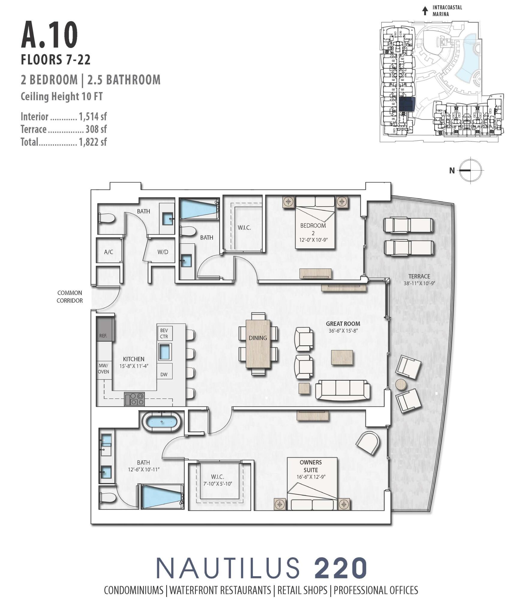 NAUTILUS 220 CONDO - Residential