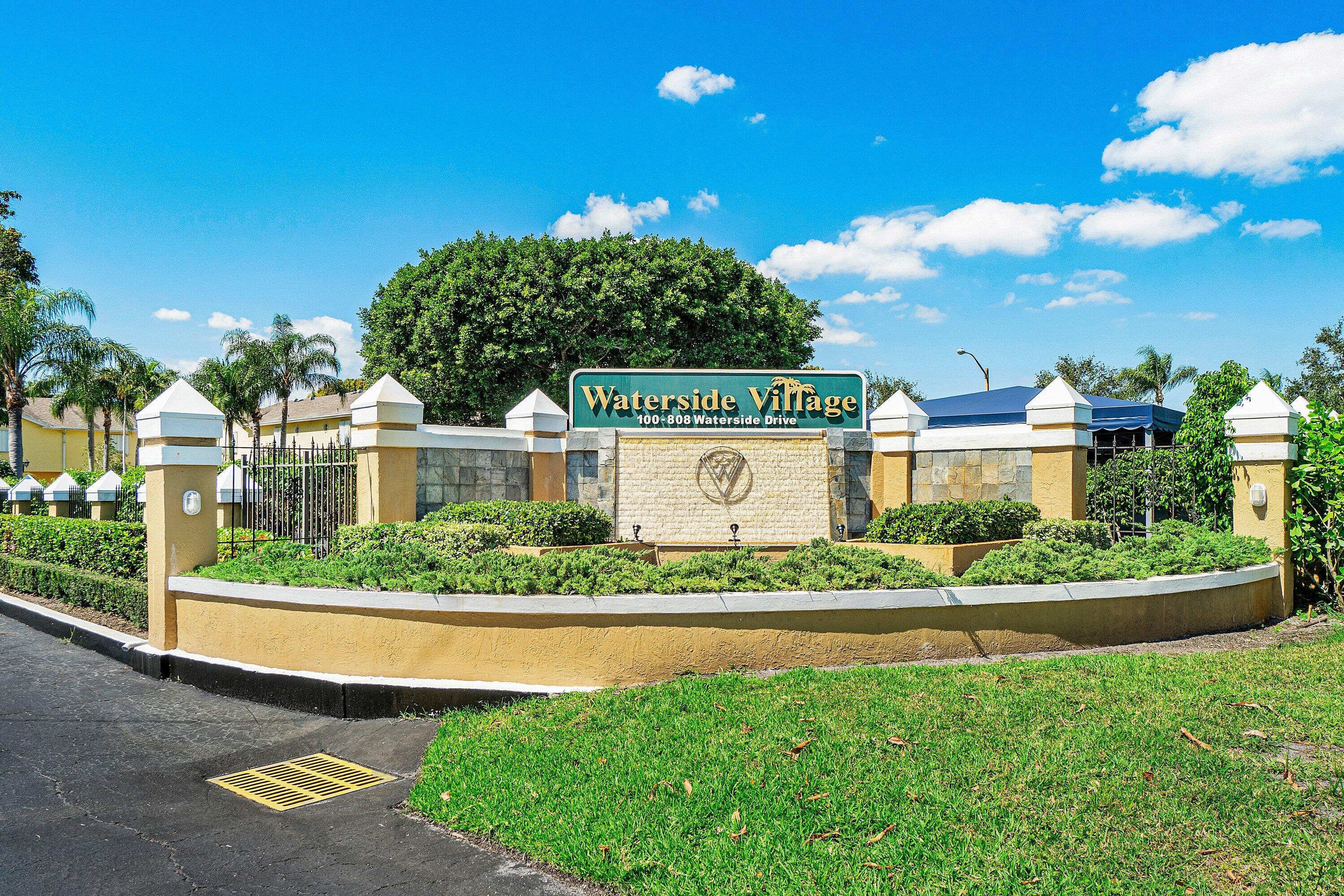 WATERSIDE VILLAGE OF PALM BEACH CONDO - Residential