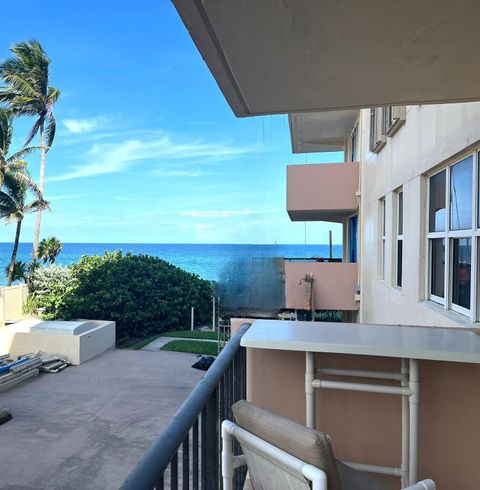 A home in Hillsboro Beach