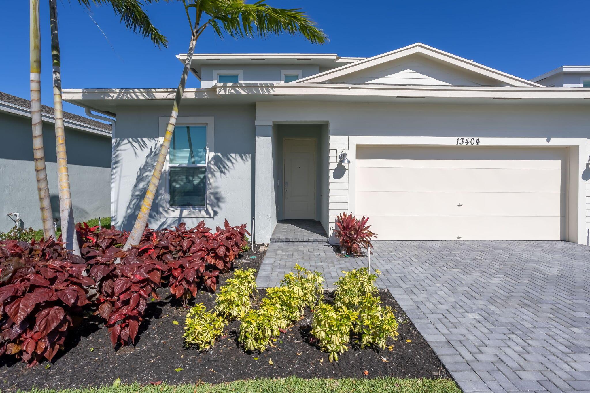 Seasonal rental available! Contemporary fully furnished new home in Delray Villas, a 55+ community and a 10 min drive from the vibrant heart of Delray Beach. This 4-bed, 3-bath residence plus a spacious loft offers the perfect blend of style, comfort, and convenience. An open-concept layout featuring sleek finishes and stylish decor throughout. The heart of the home is the grand kitchen island, perfect for entertaining, complemented by high-end appliances and ample counter space. Each bedroom boasts customized closets. Enjoy seamless indoor-outdoor living in a space designed for relaxation and security. The home includes a state-of-the-art security system, plus cable and high-speed internet. Brand new home, move-in ready and fully equipped - this is South Florida living at its finest
