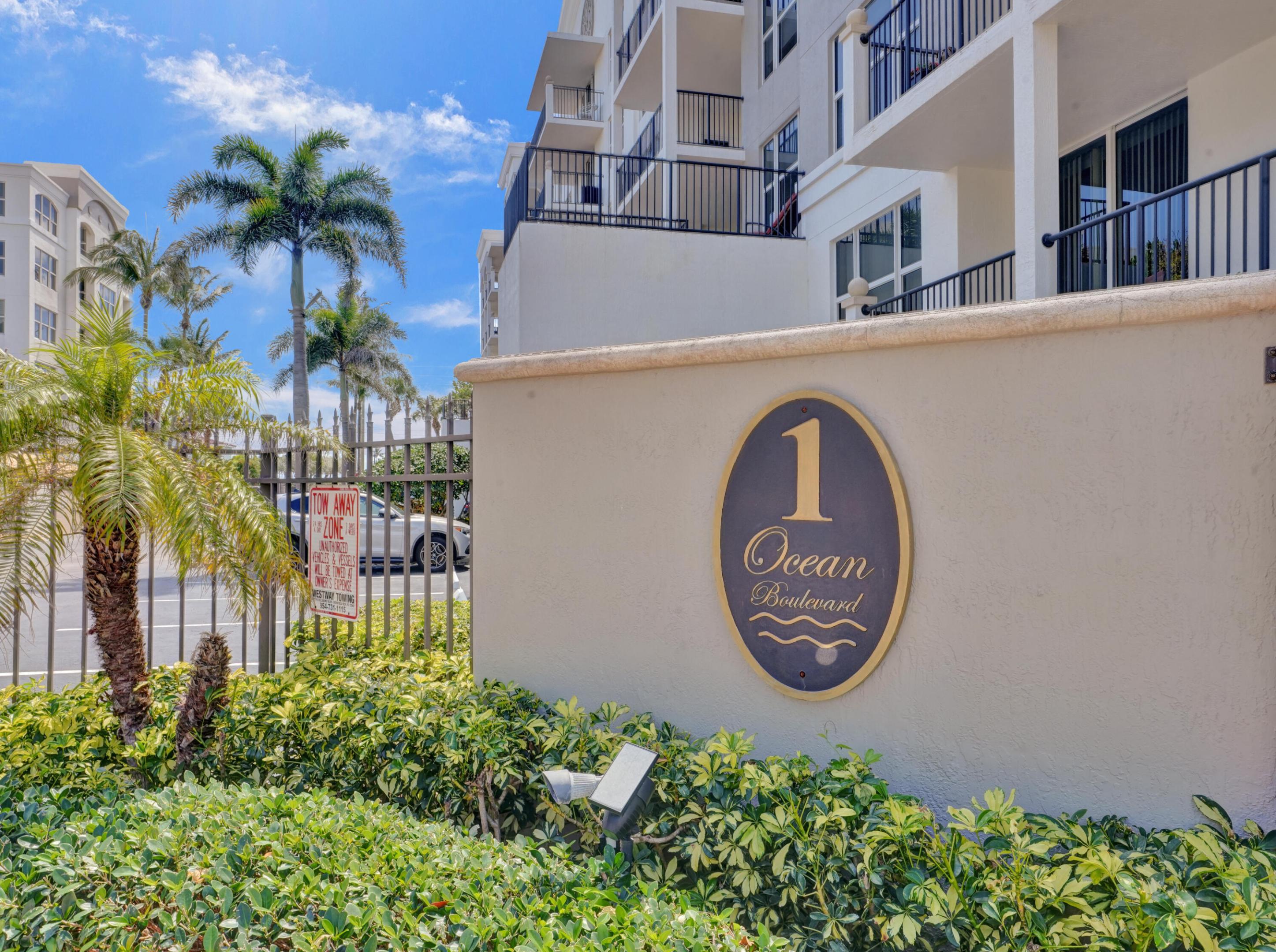 1 OCEAN BOULEVARD CONDO - Residential Lease