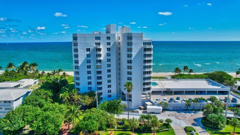 A home in Highland Beach