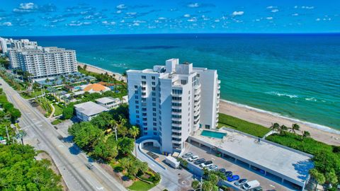 A home in Highland Beach