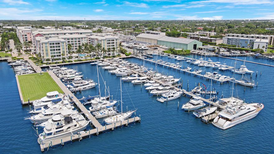 Bright and beautifully remodeled corner unit offering stunning views of the Intracoastal and resort style pool from every room. This spacious 2 bedroom, 2 bathroom residence features one of the largest open floor plans in the building and has been completely remodeled throughout, creating a modern and inviting space filled with natural light. The unit is beautifully furnished and offered turnkey, making your move effortless. Just bring your personal items and start enjoying the waterfront lifestyle.  The updated kitchen features brand new appliances including a refrigerator, oven, dishwasher, and the home also includes a brand new A/C system for year round comfort. Impact glass windows are installed throughout, providing added security, energy efficiency, and peace of mind. In the living room, automated blinds allow you to easily adjust the natural light while relaxing and taking in the beautiful water views. Both bedrooms are generously sized and feature large walk in closets, offering plenty of storage and comfortable living space. Located in The Moorings at Lantana, a sought after waterfront community known for its resort style atmosphere. Residents enjoy access to two pools, two spa tubs, an on site marina, state of the art fitness center, his and hers saunas, a business center, valet service, 24 hour security, on site management, and a waterfront clubhouse. Available for the 2026 to 2027 season as well as the 2026 off season. Enjoy the best of South Florida waterfront living in this fully remodeled, beautifully furnished, move in ready residence with incredible views.