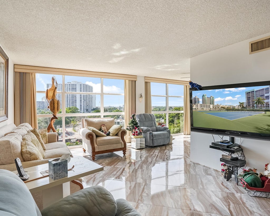 Photo of 600 PARKVIEW Drive #703, Hallandale Beach, FL 33009 (MLS # B26086962)