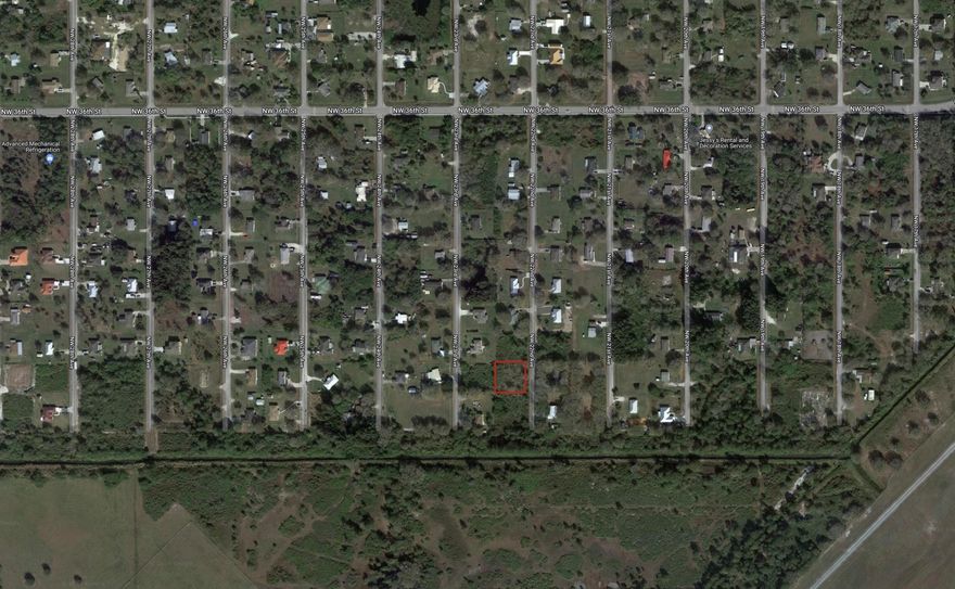 Vacant lot featuring 0.358 acres located in Okeechobee. Easy access to State Road 441 and US Hwy 98.