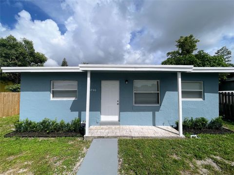 A home in Fort Lauderdale