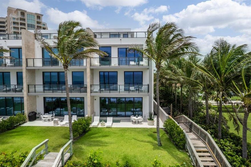 Spectacular Oceanfront Townhome.