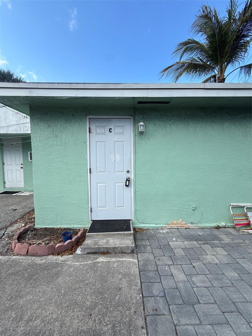 Beautiful, updated efficiency in Deerfield Beach! Enjoy a cozy layout with tile floors, ample closet space, and lots of natural light. Close to shopping, dining, and beautiful beaches. Well-kept multifamily building with in unit laundry. Utilities are partially included. Check attachment. Quick approval for stress-free move-in. Live close to everything Deerfield has to offer â?? schedule a showing today!