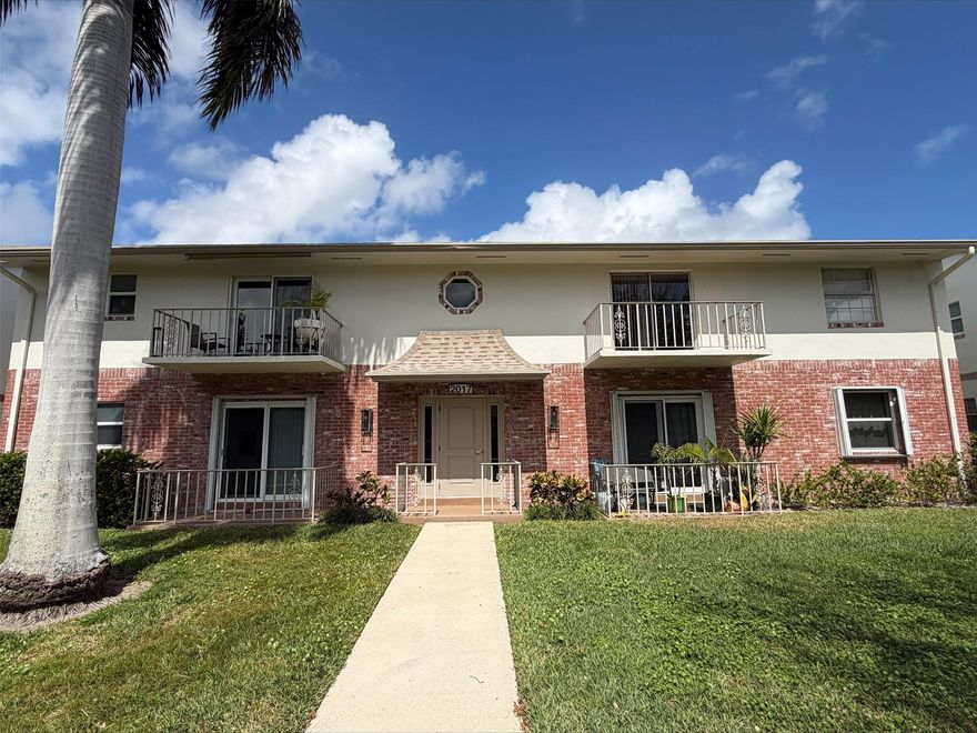 Beautiful 2-bedroom, 2-bath second-floor condo located in the desirable Squire Hill community in East Boynton Beach. This bright and inviting home features an open-concept layout that seamlessly connects the kitchen and living areas, creating a comfortable space for everyday living and entertaining. The kitchen offers granite countertops, stainless steel appliances, and ample cabinet space. The primary bedroom includes a walk-in closet. Enjoy a private balcony overlooking lush garden views, the perfect spot to relax and unwind. Washer and dryer in unit for added convenience. Residents enjoy a community pool and clubhouse, all just minutes from downtown Boynton, downtown Delray, shopping, dining, and the beach. Move-in ready and easy to show, don’t miss this opportunity!