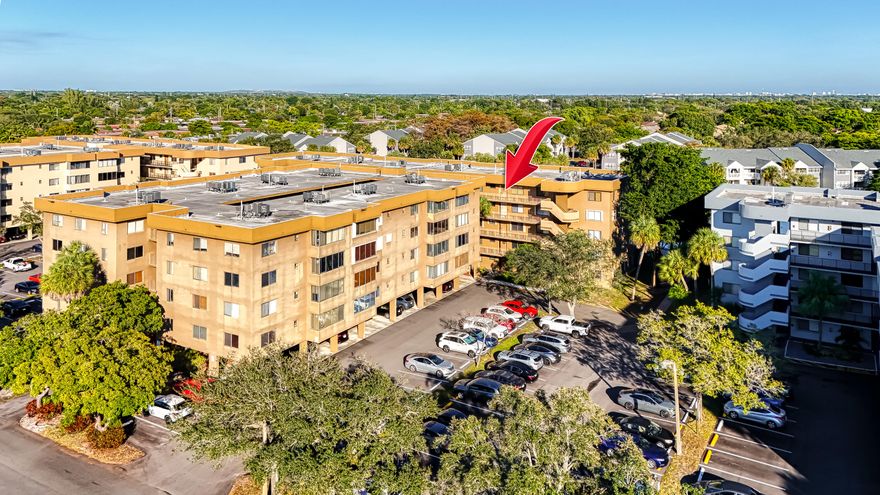 Spacious 2BR, 2-bath condo with 1,350 sq ft of living space with lake views. Located on the 5th (top) floor, in a quiet gated, all-ages community. Walk in Closet. Laundry/storage room inside of the unit adds extra convenience. Resort-style amenities - 2 pools, clubhouse, tennis courts, and a fitness center. The monthly HOA is $522.58 Dorado Condominium Association and $125.00 to Hamptons West Master Association. The total is $647.58. This price includes internet, Xfinity cable, water, sewer, trash, pest control, and exterior insurance. HOA requires a minimum 650 credit score. No rentals allowed during the first 2 years. After that only 1 lease per year is allowed. No motorcycles, commercial vehicles, mobile homes, etc. Only 1 assigned parking space per unit. Parking spot #13 under cover comes with this unit. No more than 4 occupants per 2BR unit. Pets are not allowed. Centrally located near Turnpike, I-95, Hampton Pines Park, shopping, dining, and beaches.