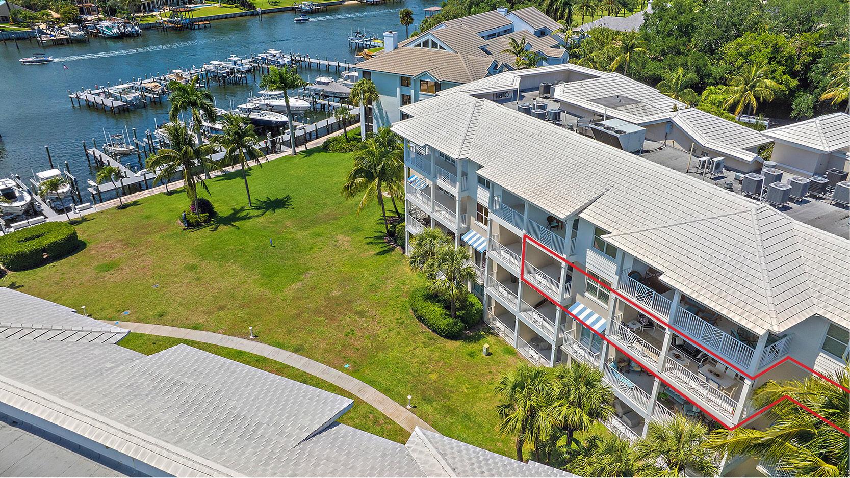 Live the resort lifestyle in this award-winning Intracoastal community. This fully furnished 3-bedroom, 3-bath residence features stunning views of the marina and Intracoastal from every room. The split floor plan features an open living, dining, and kitchen area with sliding glass doors that open to a spacious balcony. The primary suite also enjoys its own private balcony. The kitchen is equipped with granite countertops, custom lighting, and stainless steel appliances. Impact glass is installed throughout.Enjoy exceptional resort-style amenities including a pool, spa, hot tub, grilling stations, and a clubhouse with a fitness center and business center. Outdoor recreation abounds with tennis, pickleball, and bocce courts, as well as scenic walking trails.