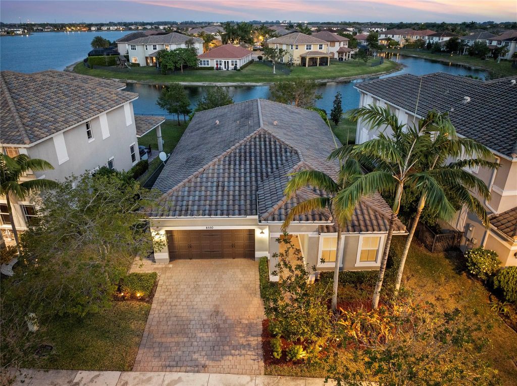 Photo of 8550 Lakeside Bend, Parkland, FL 33076 (MLS # F10551394)