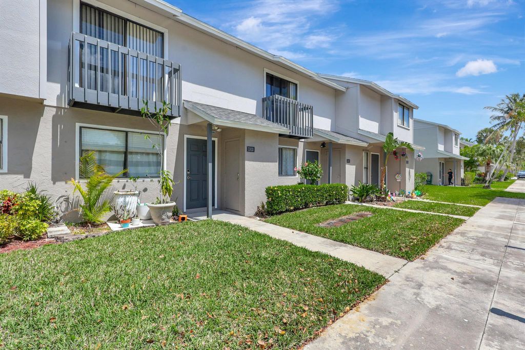 Photo of 3303 Poolside Drive #3, Greenacres, FL 33463 (MLS # R10972085)