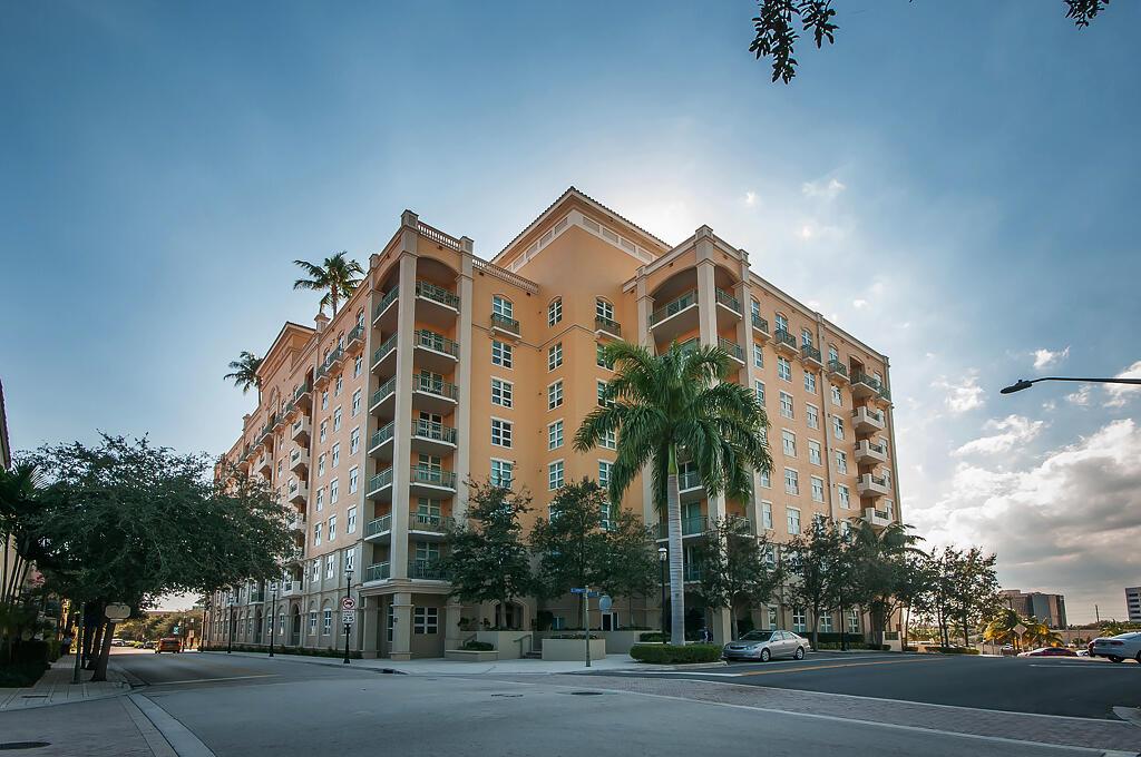 Quiet, inner courtyard unit in the heart of downtown West Palm Beach! Enjoy daily sunsets from your balcony with a coveted Southwest exposure. Larger 1 bed/ 1.5 bath floor plan featuring a large walk-in closet, double sink and separate jacuzzi tub and shower. This prime location is within walking distance to upscale dining, shopping, vibrant entertainment, close proximity to the airport, and more! Building includes water, sewer, trash, basic cable & internet. Designated parking spot included. Landlord will consider small pet.