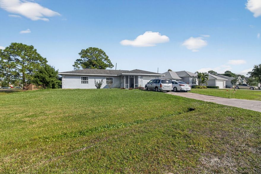 Beautiful home in a quiet Port St. Lucie neighborhood just minutes from Tradition, Gatlin Blvd, shopping, dining, parks, and top recreation. Enjoy the perfect layout with great natural light and plenty of space for family living or entertaining. Close to Clover Park, Botanical Gardens, and the Savannas Preserve. This home is priced below comps, priced to sell, and offers incredible value for the area. Homes like this don’t last long schedule your showing ASAP before it’s gone!