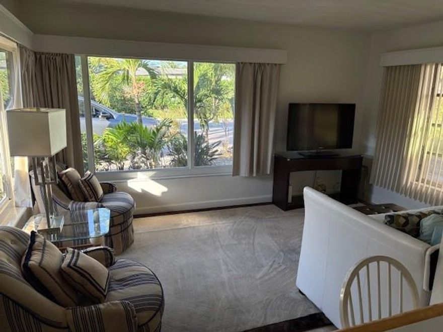 COASTAL BEACH LIFE! Four minute walk to the Boca Raton beach. Walk to restaurants and the Deerfield Beach pier. Private parking/entrance to 1 bed, 1 bath, fully furnished duplex (owners live next door), with well equipped kitchen and washer & dryer, plus pool. Included is internet/TV. Tenant pays the water & electricity. Pets considered. Available January 1, 2026; minimum 6 months rental.