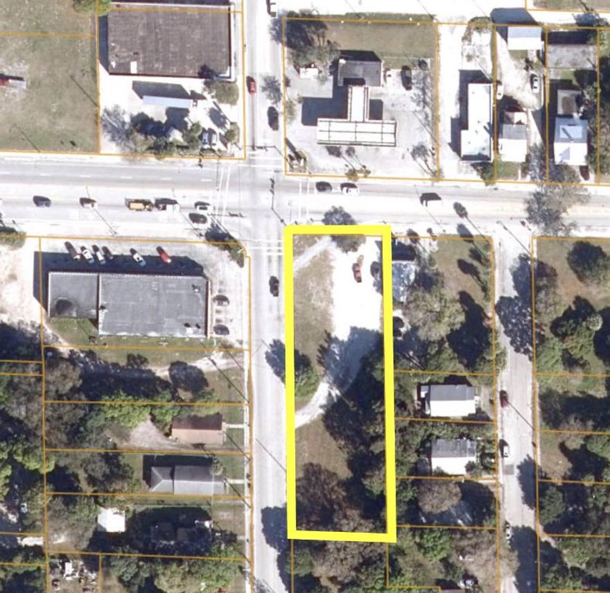Strategically positioned on a signalized hard corner along the revitalizing Orange Avenue corridor, this 0.69-acre parcel represents a rare opportunity to acquire frontage in the direct path of growth. Located just west of the rapidly transforming Downtown Fort Pierce, the site offers outstanding visibility, flexible commercial zoning, and direct access to major east-west and north-south thoroughfares.

0.69-acre parcel represents a rare opportunity to acquire frontage in the direct path of growth. Located just west of the rapidly transforming Downtown Fort Pierce, the site offers outstanding visibility, flexible commercial zoning, and direct access to major east-west and north-south thoroughfares.

This is a prime hold-or-develop opportunity for investors, owner-users, or developers seeking to capitalize on Fort Pierce's rapid resurgence. With limited commercial land remaining in the urban core, this site stands out for its location, accessibility, and long-term upside.