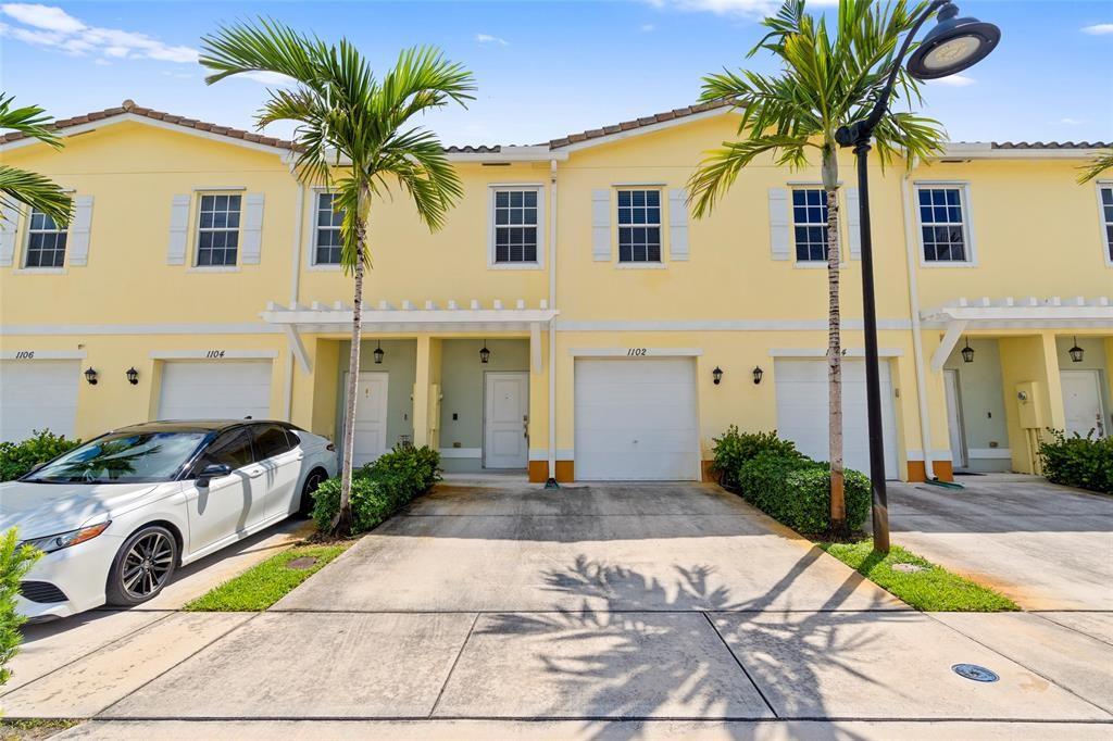 Built in 2018/2019 Welcome to this beautiful 3/2.5 Townhome in Lauderhill on 441 north of Sunrise Blvd. Ceramic flooring downstairs with Vinyl upstairs, and carpet in the upstairs hallway. Stainless steel kitchen appliances with marble countertop. Community pool and playground, 1-car garage, low HOA fee and quick approval. Close to Ft Lauderdale Airport and Las Olas Beach, plenty of shopping and dining nearby. Can be leased the right away! Great for investment. Easy access to all major highways: I75, I595, I95, Turnpike and SR7/441. Don't miss out!
