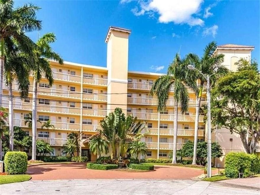 A rare opportunity to purchase a condo that comes with its own boat dock.  Pompano Yacht and Beach Club sits directly on the Intracoastal and is walking distance to the beach many restaurants and supermarkets. Gorgeous water views from the balcony.The unit has impact hurricane windows The buildings community club room has just finished totally renovations overlooking the well kept grounds where there are community natural gas barbecues. Totally non smoking building.
