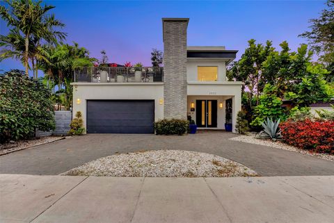 A home in Wilton Manors