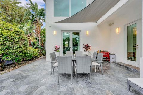 A home in Wilton Manors