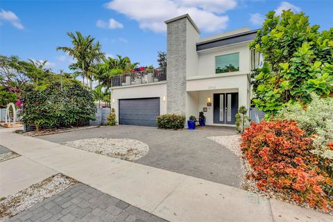 A home in Wilton Manors