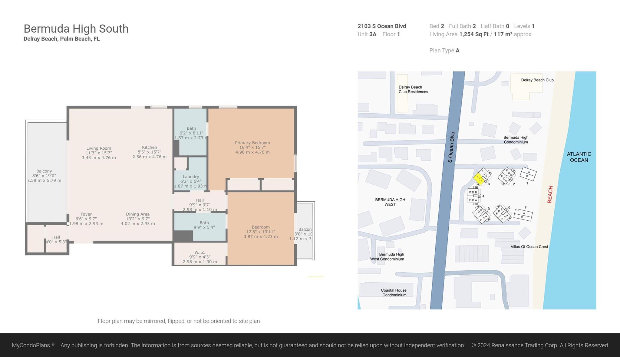 BERMUDA HIGH SOUTH CONDO - Residential Lease