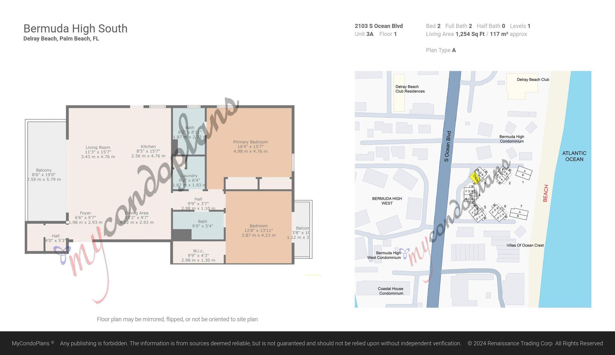 BERMUDA HIGH SOUTH CONDO - Residential Lease