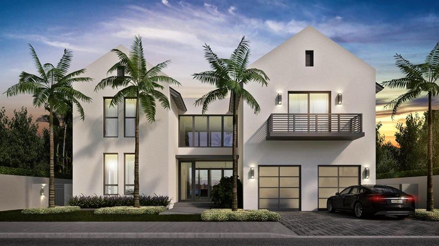 New contemporary direct waterfront estate located in Delray's most desirable, family-friendly Lake Ida neighborhood; minutes from the beach and shops and restaurants of Atlantic Avenue.  Built by award winning Azure Development, designed by renowned architect Richard Jones, and interior design by Leighton Design Group.  The home is set on over a half acre with approximately 100' of lake frontage providing panoramic views to the south and west of the widest section of Lake Ida.  Completion is set for early Spring.This lakefront estate is the ultimate ''activity'' house, tucked away on a private street with all new multi-million dollar homes.  This home is one of the few situated on Lake Ida with ownership of the shoreline and a considerable portion of the lake.