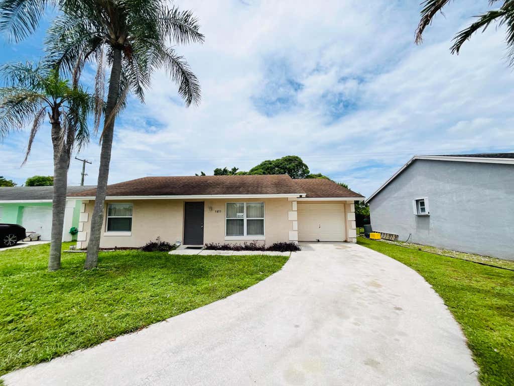 Photo of 5855 Timber Valley Drive, Lake Worth, FL 33463 (MLS # B26061313)