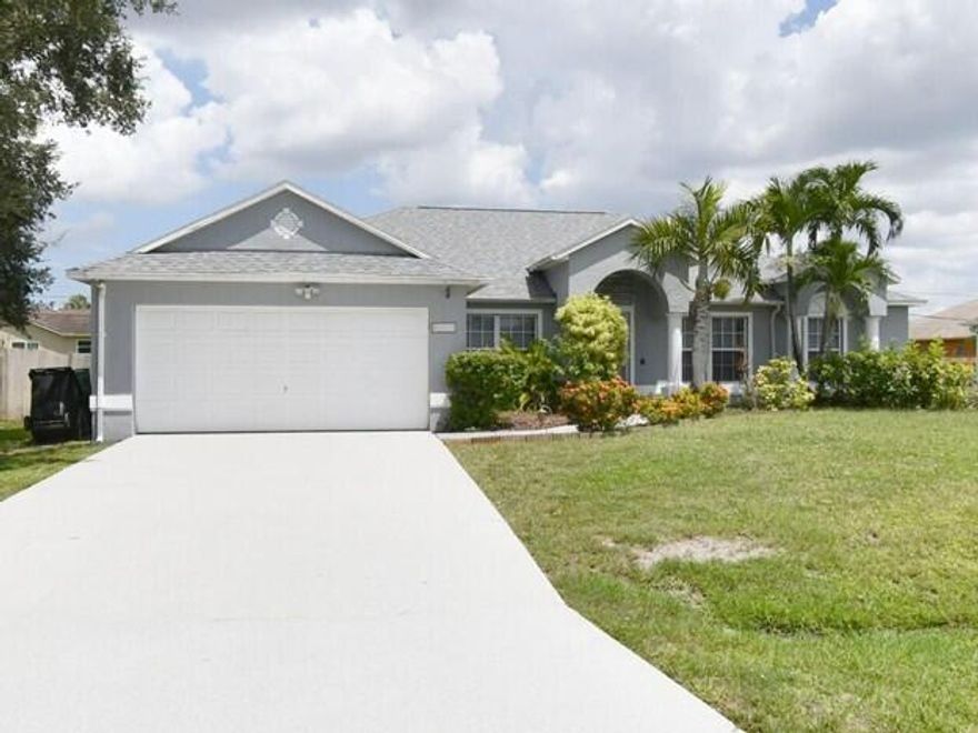 Beautifully maintained 3 bedroom 2 bath. Offers outstanding value in a quiet convenient Port St. Lucie neighborhood. The home features inviting formal living & dining areas, a modern kitchen with stainless steel appliances, granite countertops, oak cabinetry & a decorative backsplash, all opening to a spacious family room & breakfast nook. Enjoy the enclosed patio with slip resistant tile-perfect for year round relaxation. The generous primary suite includes a walk in closet, dual sinks, Roman tub & separate shower. Additional features include an inside laundry room, 2 car garage & ample storage. Ideally located minutes from I 95, the Turnpike & Tradition. New roof installed 3/22/23. Please submit proof of funds or pre-approval.