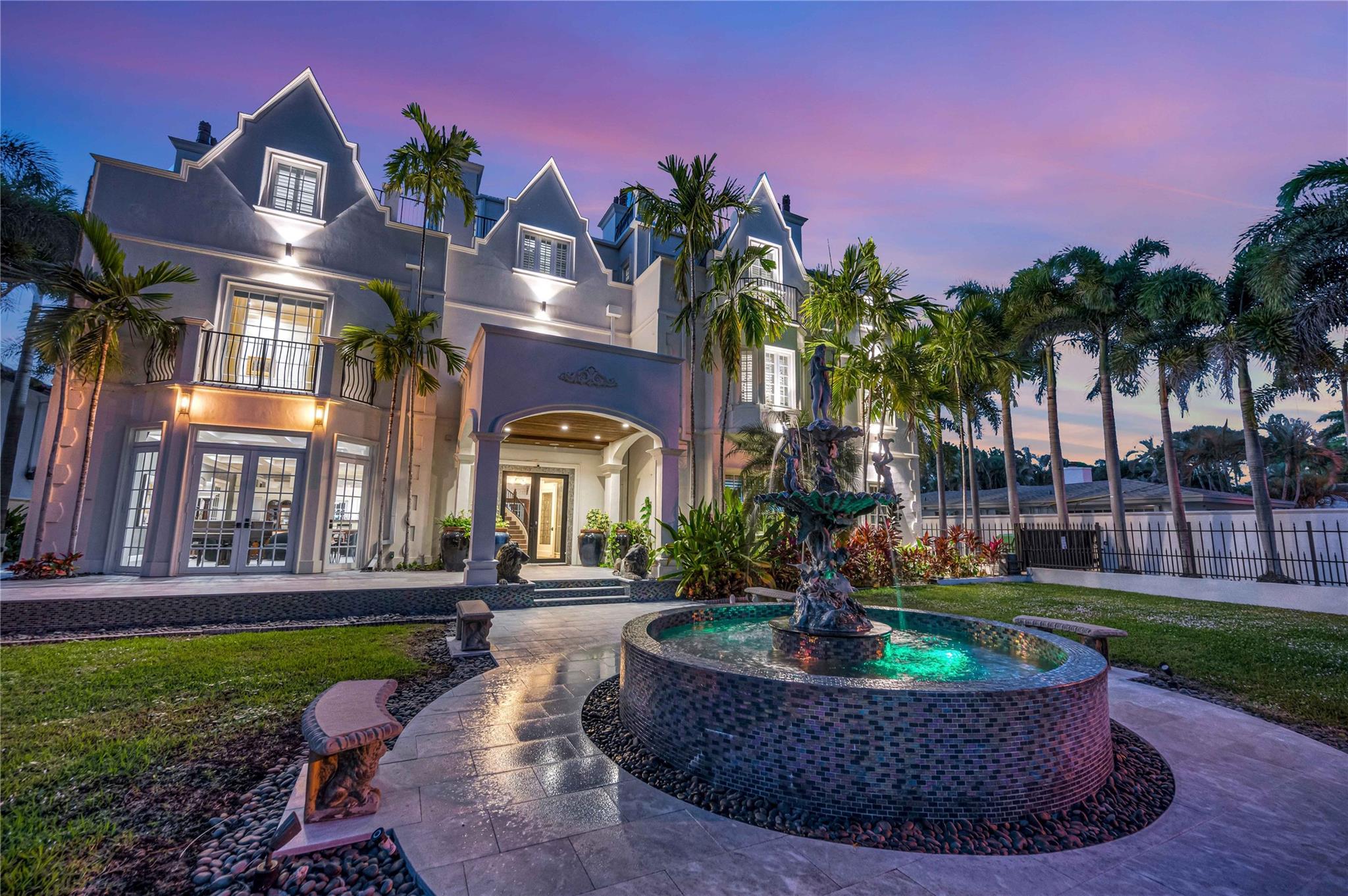 Now is your chance to own the Modern Castle! Iconic 8BR/10BA ultra-luxury estate on Fort Lauderdale’s prestigious Middle River 100' of deepwater frontage with direct ocean access. This nearly 9,600 sq ft residence is a top-performing luxury short-term rental generating approx. $1M annually, with 5+ years of proven income history and future bookings in place. Features include a glass tile-bottom pool, 10-person spa, rooftop terrace with 360° views, elevator, chef’s kitchen, wet bar, game room, & two-story greenhouse. Positioned on a nearly 300’-wide stretch of the river with epic sunset & skyline views. Ideal for weddings, corporate retreats, or luxury investment portfolios. Turnkey, professionally managed, and truly one-of-a-kind. Make a statement addition to your portfolio and call today!
