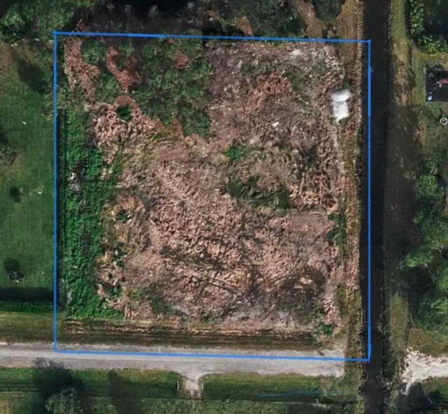 Just come and build! Land has been cleared, Demucked, with above average pad in place, to fit a 5000 sqft home. Plans are available upon request. Just add your Dream home on this gorgeous 1.31 acre corner lot, on a peaceful cult-a-sac, next to a canal, perfect for someone looking for added privacy.
