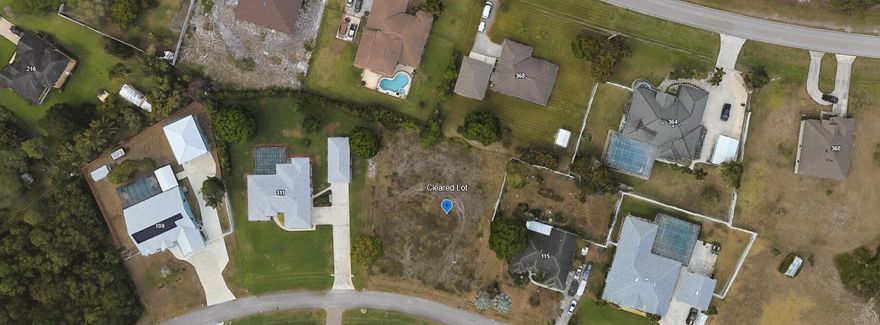 Beautiful 1/2 acre lot in Paar Estates. Located close to both the Turnpike and I-95, so great for commuters. All lots in this neighborhood are 1/2 acre, yet NO HOA fee! If you have never visited this neighborhood, its a MUST! This lot is partially cleared and already has some fill added. Come build your dream home in the ideal neighborhood!